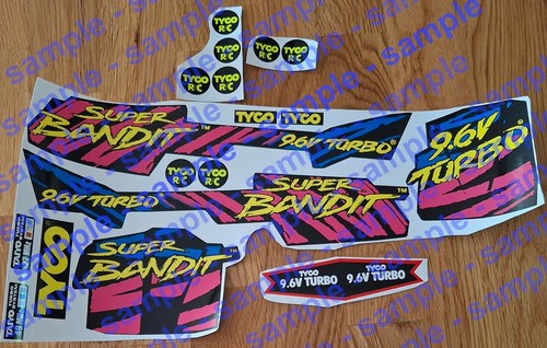 Tyco 6v super bandit - r/c,