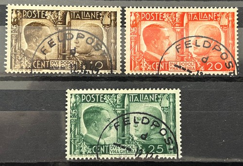 1941 german italy stamps - german, set