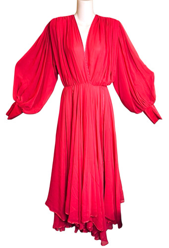 Vintage 80s red wayne clark - red,