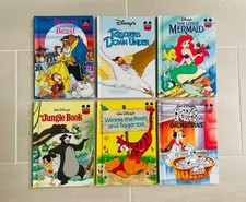 Disney Grolier "Wonderful World of Reading" Books – Set of 6 - Various Titles