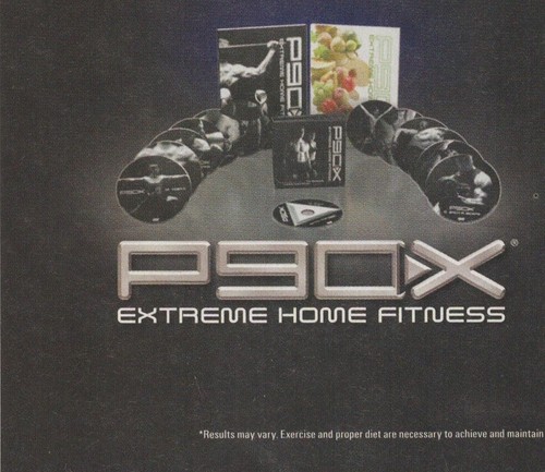 2009 p90x print tony horton - p90x,