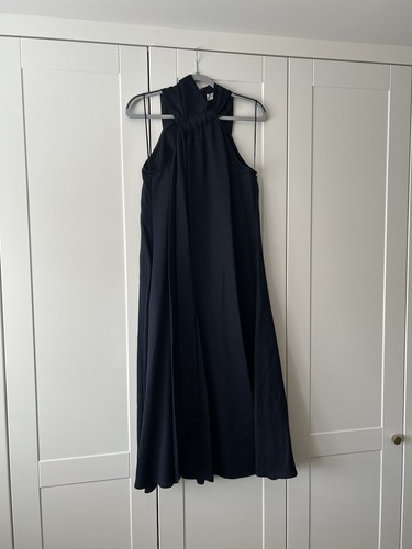 Reiss navy blue halter neck - halter,