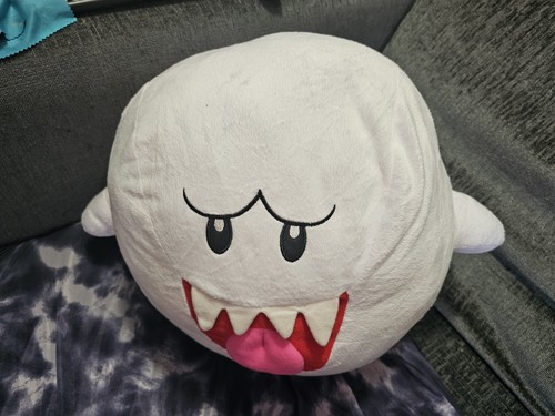Super mario boo large plush - mario,