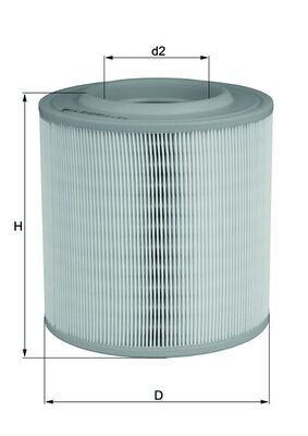 Mahle 3143 air - air, filter