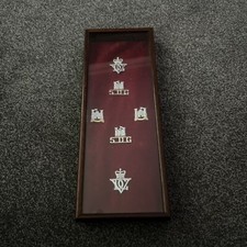 5th/6th Inniskilling Dragoon Guards Staybrite Cap Badge /shoulder/ Display Case