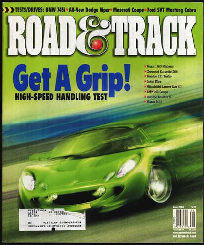 June 2002 road track - june,