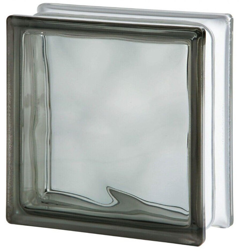 Used grey tint wavy glass - grey,