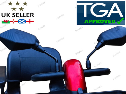 Tga mobility scooter mirrors - scooter,