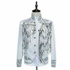 Men's Embroidered Sequin