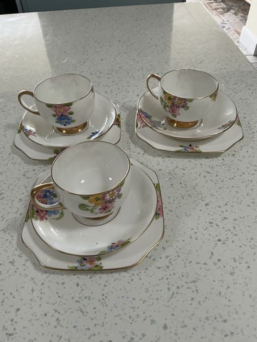 Carlton ware trio 1930s - trio,