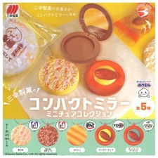Sanko Seika Compact Mirror Miniature figure / Capsule Full 5 Type Comp Set Gacha