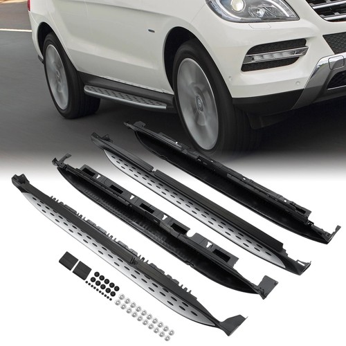 Aluminium running boards side - aluminium,