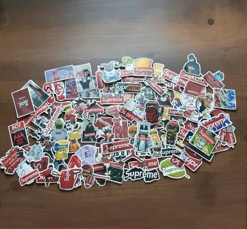 100pcs supreme sticker bundle - supreme,