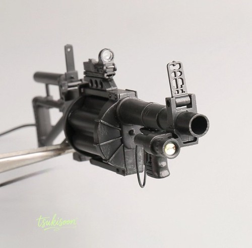Weapon model grenade launcher - weapon,