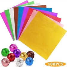 10x10cm Foil Candy Wrappers