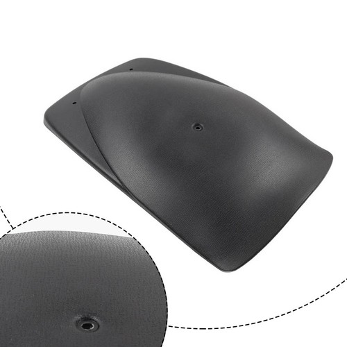 Black rear mud guard cover - cover, for