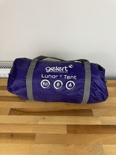 Gelert Lunar 2 Person Tent Lightweight Dome Camping Festival Hiking Excellent
