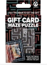  Gift Card Maze Puzzle Box