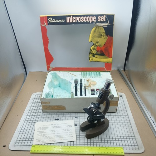 Pathescope microscope set - microscope,