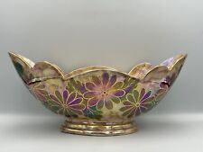 1950's Old Court Ware Mantle Vase, hand painted, Lustre.