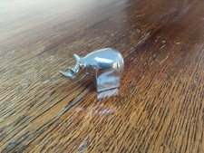 Dansk rhino design - rhino, silver