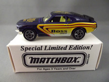 Matchbox Superfast RARE US 1970 Boss Mustang special Ltd Ed MustangClub 1997 MIB