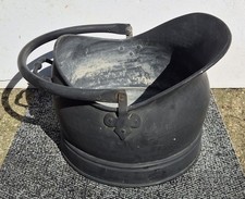Vintage Galvanised Metal Coal