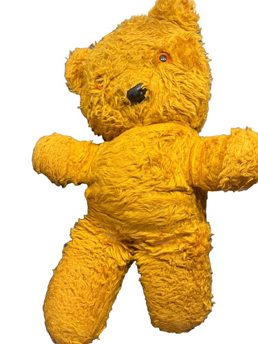 Vintage teddy bear golden - bear,