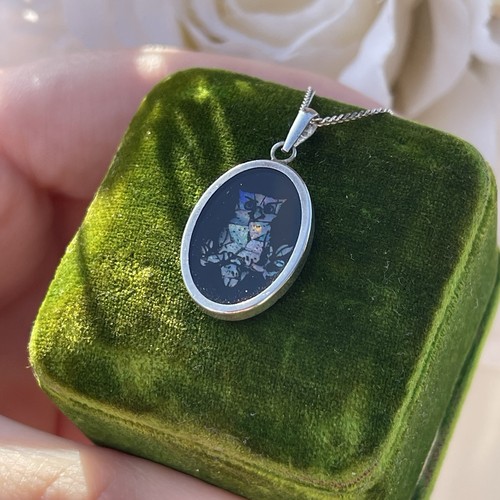 Vintage sterling silver opal - vintage,