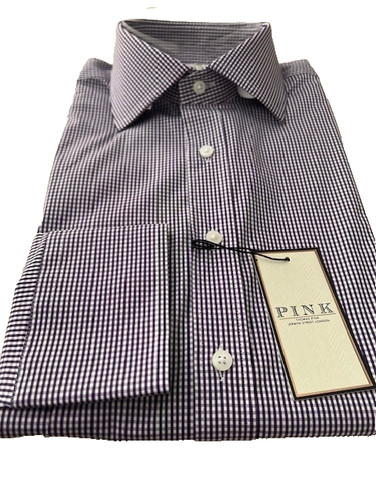 Thomas pink shirt dark purple - pink,
