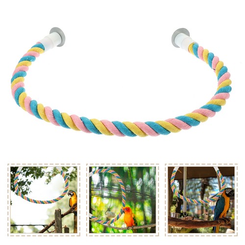Flexible cotton rope parrot - rope,