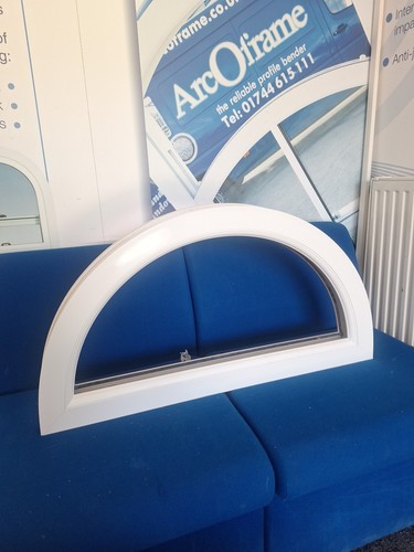 Cream white upvc window - on,