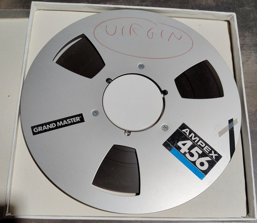Vintage virgin ampex 456 - ampex, 1/4