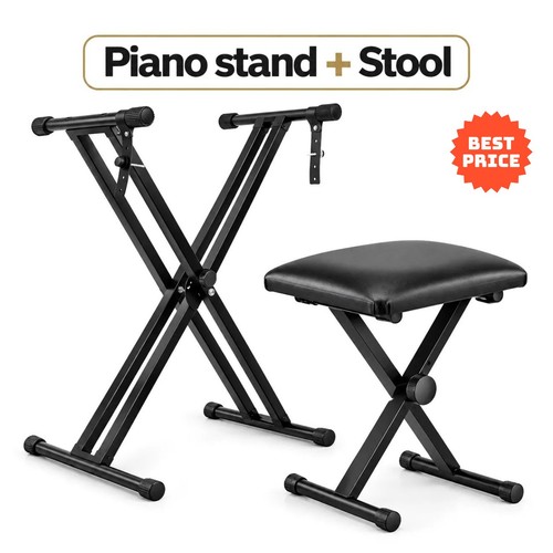 Double braced piano keyboard - braced,