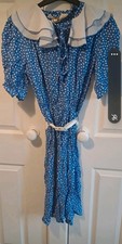 Vintage retro 1940s dress