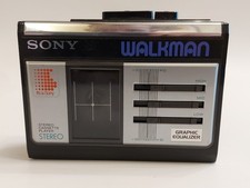 Vintage / Retro Sony Walkman Wm-33 Cassette Player / Spare Or Repair
