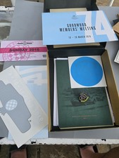 Goodwood Road Race Club Members Enamel Badge, Car Stickers 2016 GRRC