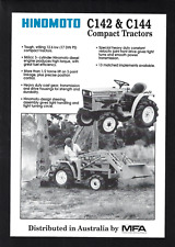 HINOMOTO C142 & C144 COMPACT