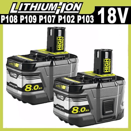2pack 18v 0ah lithium - 8.0ah,