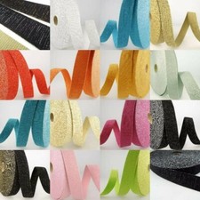 30mm 2mm Glitter Webbing