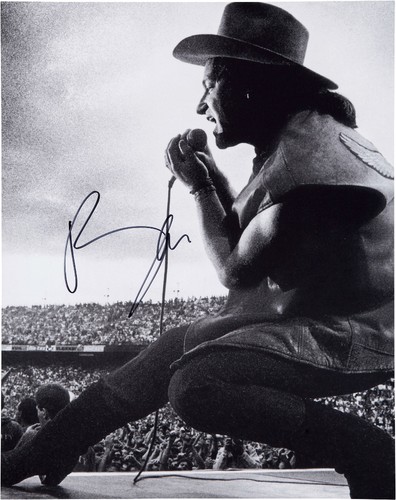 Bono signed photograph - bono, u2