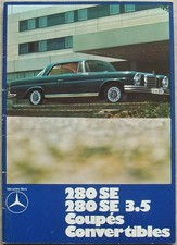 MERCEDES BENZ 280SE 3.5 Coupes