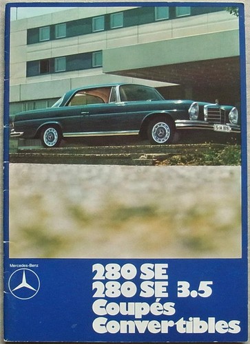 Mercedes benz 280se - mercedes, coupes