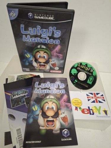 Luigi mansion gamecube game - mansion,