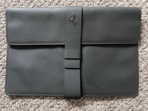 Ferrari schedoni leather pouch - schedoni,
