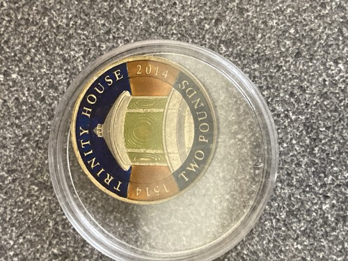 2014 enamel coin - enamel, £2