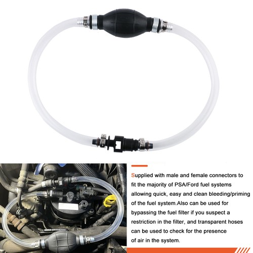 Diesel fuel system - diesel, priming