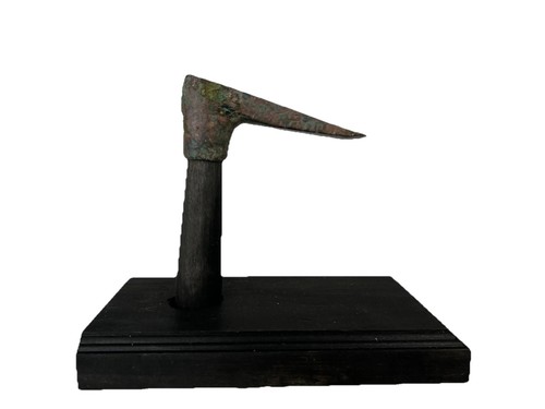 Luristan bronze socketed adze - bronze,