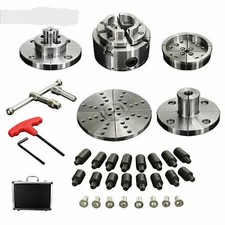 4 Jaw Geared Scroll Wood Lathe