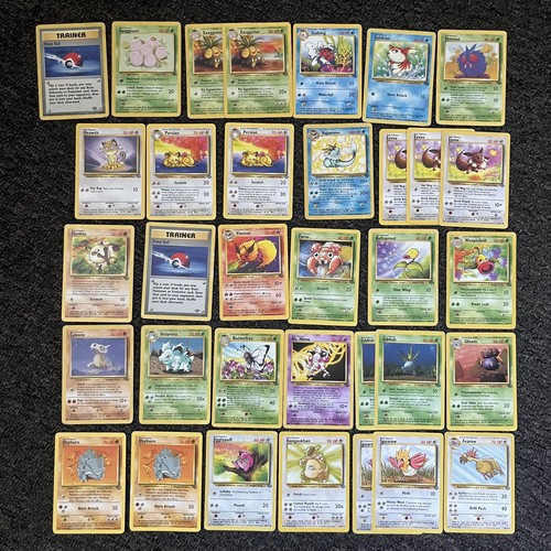 Lot pokémon cards jungle - pokémon, cards-